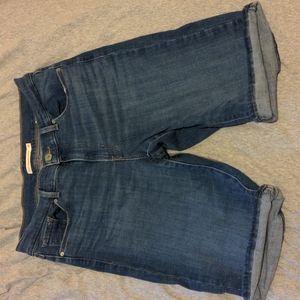 Denim Bermuda shorts